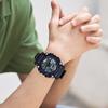 Casio Элегантные кварцевые часы с водозащитой 200 м Мужские часы Черные GA-900AS-1A