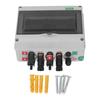 DC1000V Solar Combiner Box IP65 Waterproof 2 In 2 Out PV Junction Box with 20?40KA Surge Protector