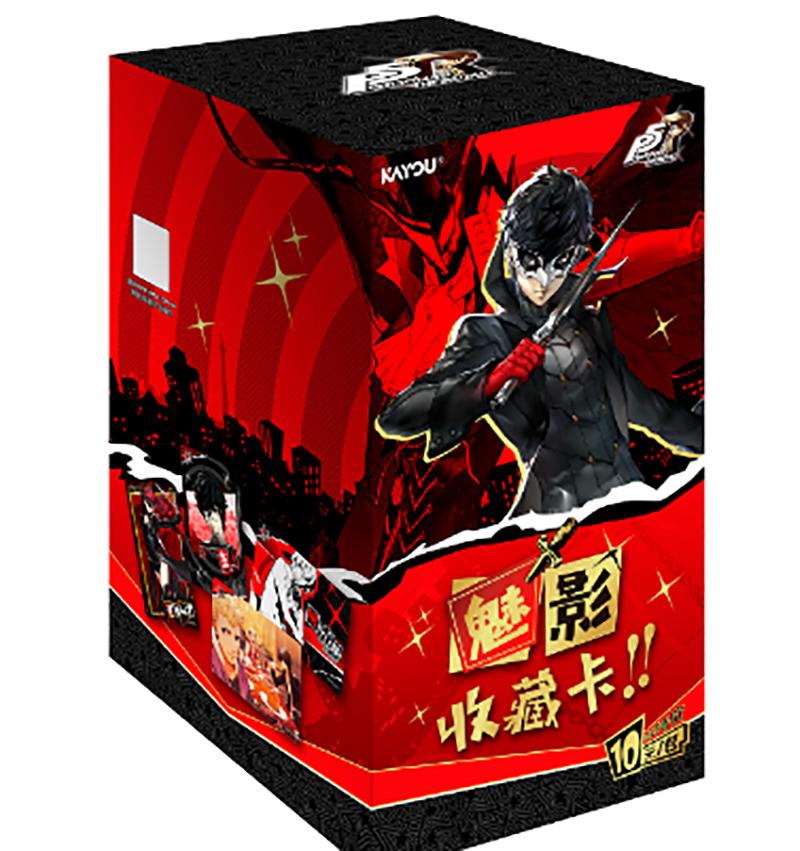 KAYOU Genuine Persona Card 5 Royal Phantom Color Paper Laser Ticket Stub Card March Shadow Anime Collectible Card Toys Gifts