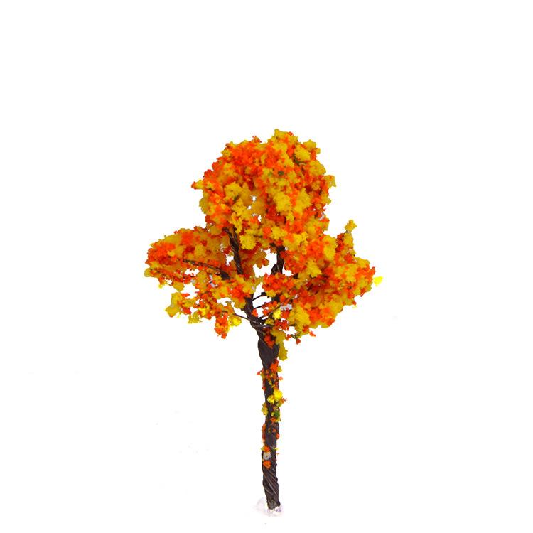 3D-имитация розового цветочного дерева — креативное искусственное дерево для самостоятельного ландшафтного дизайна и микросадоводства с небольшими кукольными украшениями.