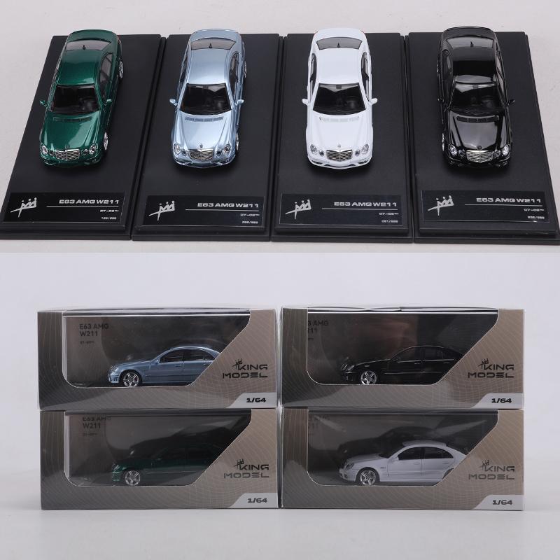 AAYM1 Модель Короля 1:64 E63 AMG W211 Литая металлическая имитация модели автомобиля игрушка коллекция выставочный экземпляр