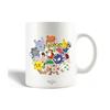 Mug - Pokemon - Naruto - Ceramic - 30cl - Dishwasher Safe - White