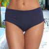 Women Swim Shorts V Cut Drawstring Bikini Swimsuit Bottom Adjustable Ruched Side Boyshorts Bathing Suit Board Shorts