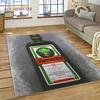 3D Новейший немецкий логотип Jaegermeister Олень Ковер для гостиной спальни, Нескользящий коврик-подстилка для декора дивана, Придверный коврик