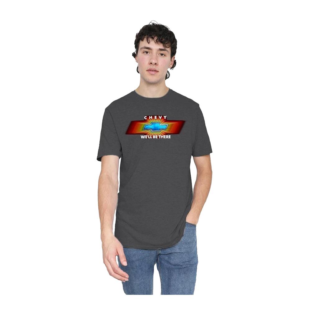 Chevrolet Unisex Adult Well Be There TV Spot Heather T-Shirt