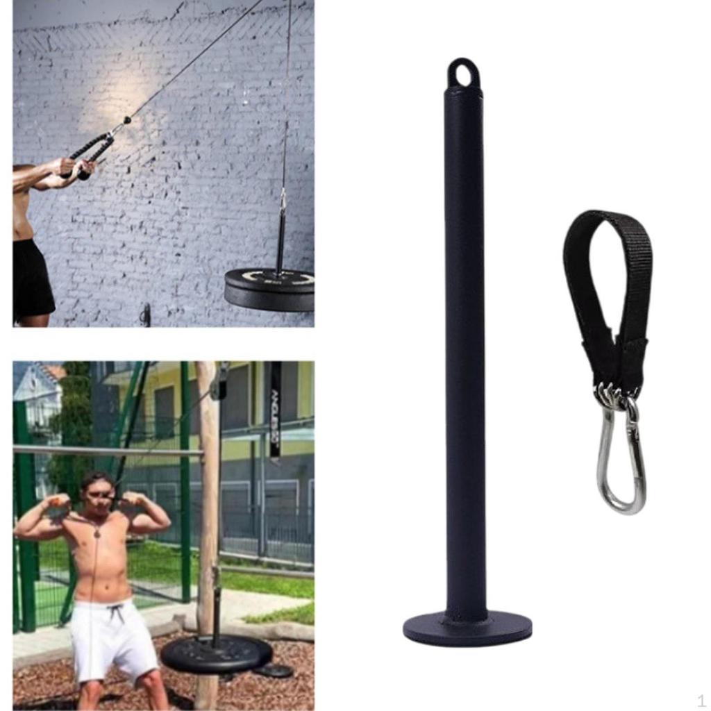 Weight Loading Pin Black Multifunctional Heavy Duty, Pulley Cable Machine