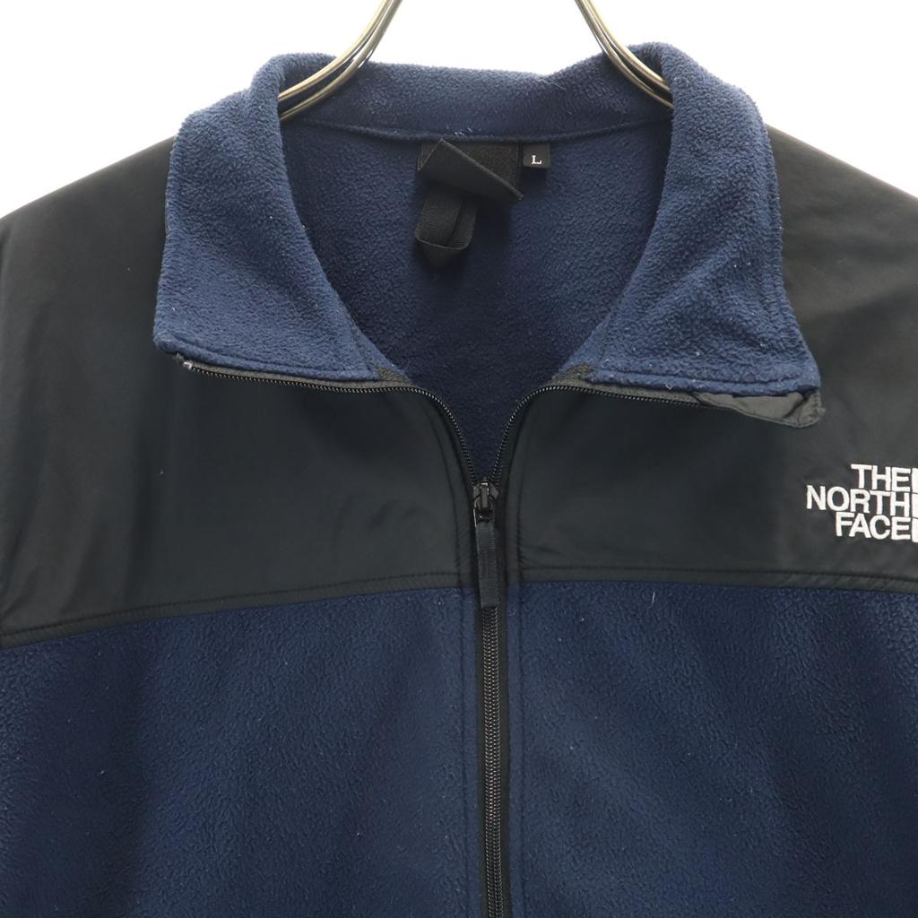 The North Face Куртка Mountain Versa Micro Fleece L Темно-синий NL61804 Для улицы Мужская Б/у