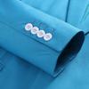 2024 Men's Large Size Solid Color Casual Jacket Suit for Spring and Autumn