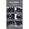 Игрушечная модель автомобиля Benz G63 из сплава в масштабе 1/32 со звуком, светом и пружинным механизмом - Идеальный подарок для детей и автолюбителей - Подлинная