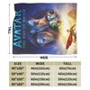 Films Avatar  Blanket  Soft Warm Print Plush Throw Blanket For Boy Girl Outdoor Flannel Bedspread Bed Cover