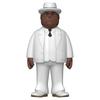 Белый костюм Notorious BIG Biggie, виниловый, золотой