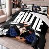 Billie Eilish 3Pcs Bedding Set Duvet Cover With Two Pillowcases For Bedroom Home Decoration