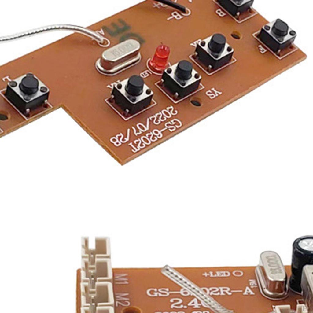 Модуль передатчика и приемника, 7-канальная печатная плата, подходит для 7-канального RC-дистанционного управления, часть игрушек