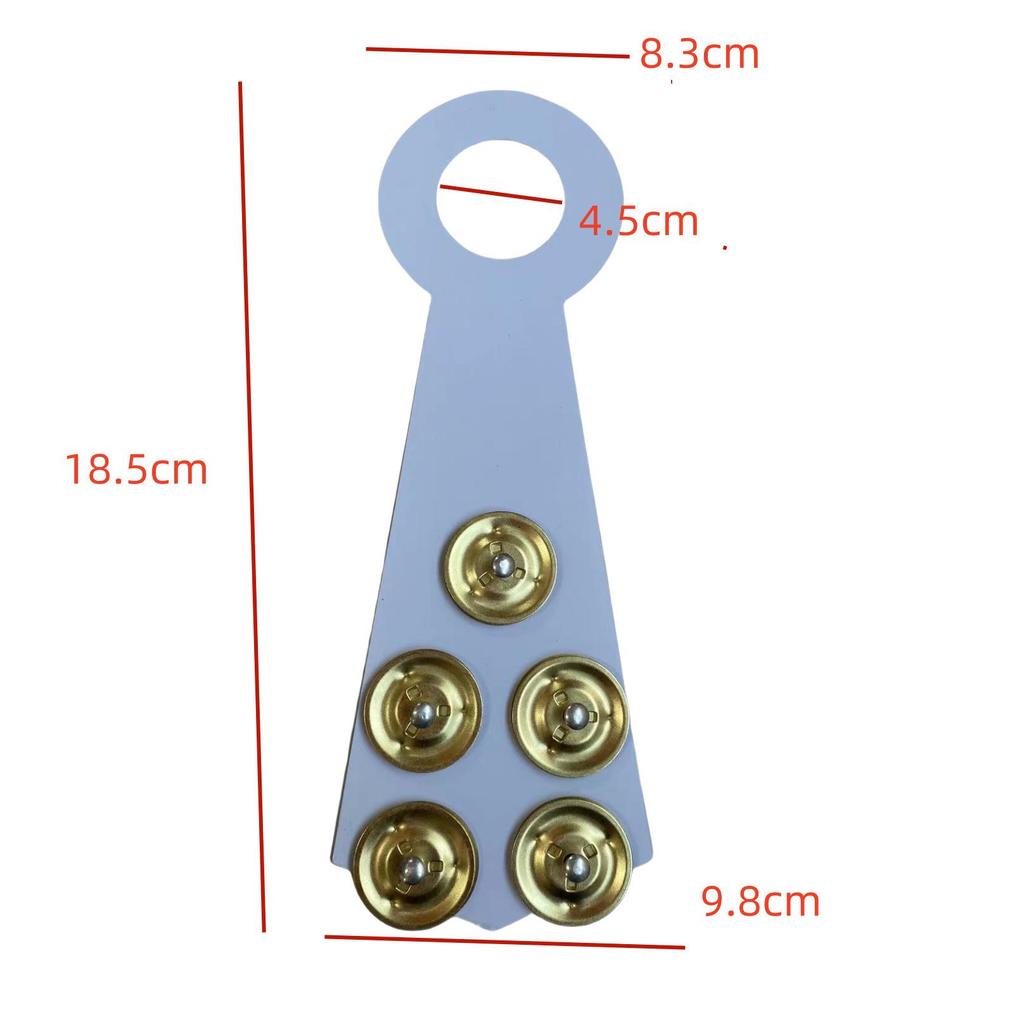 Rack Tom Cymbal Ring Frame - Pro Sound Effect Bell Accessory