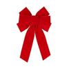 4 шт. Красные банты-узлы Рождественское украшение и различные праздничные украшения 19x31x5см