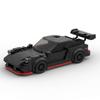 Мини-модель автомобиля Porsche 911, совместимая с Lego - Классическое креативное настольное украшение
