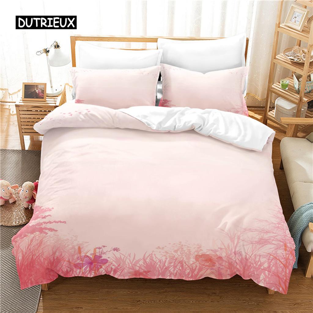 Gardenia Bedding Set Duvet Cover Set 3d Bedding Digital Printing Bed Linen Queen Size Bedding Set Fashion Design