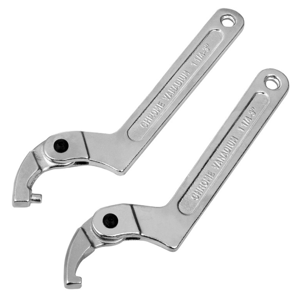 Hand Tools Pipe Wrench Nut Key Hook Wrenchs Water Meter Wrench C Spanners Adjustable Spanner