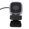 USB Webcam 1080P 30FPS Noise Reduction Dual Microphone Rotatable Plug and Play PC Camera for Desktop Laptop Video Chat