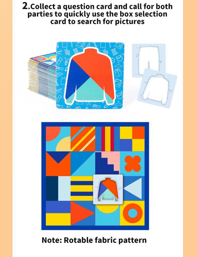 Cross-Border Tailor Master Quiz Game - Children's Educational Matching Toy