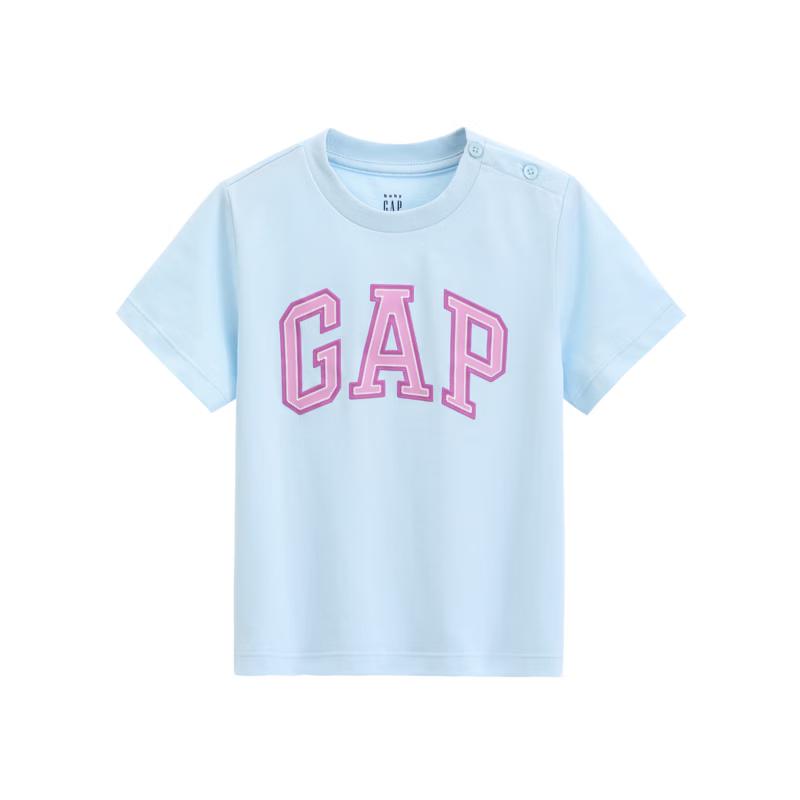 Gap Girls' Classic Logo Cotton Short Sleeve T-Shirt