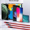USB-кабель 3в1 для iPhone, зарядный кабель для телефона Micro USB, провод зарядного устройства типа C