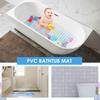 Большой мультяшный коврик для ванной для малышей и детей, милый коврик для душа и ванны с присосками против скольжения, мягкая массажная подушка