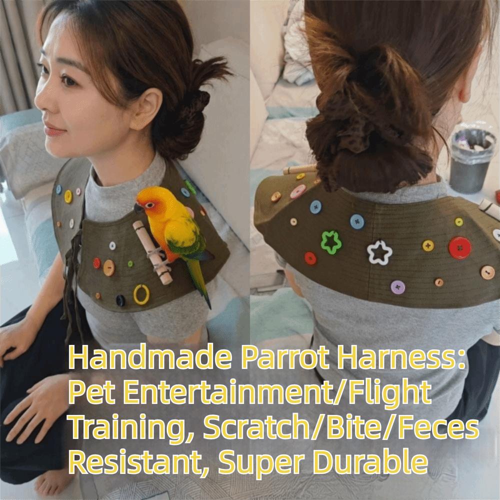 Anti-Bite Bird Shoulder Cape Multi-Functional Bird Shoulder Guard Bird Training