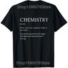 Chemistry Science Periodic Table Laboratory Science T Shirts Men Cotton Humor Streetwear Tee Shirt Short Sleeve Loose Clothing