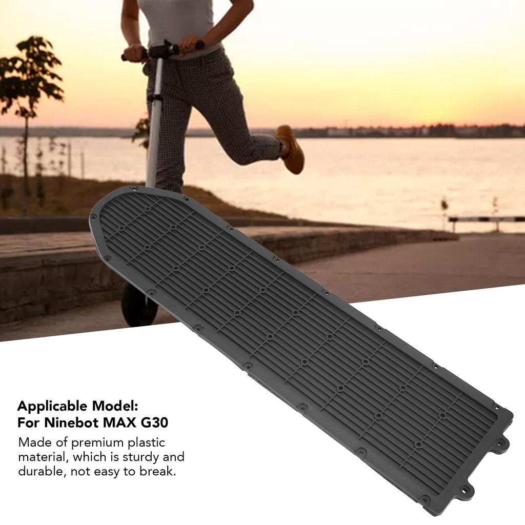 Основание батареи электросамоката Пластиковая водонепроницаемая нижняя крышка батареи Аксессуар для самоката для Ninebot MAX G30