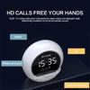 Портативная Bluetooth-колонка TWS с мощным сабвуфером, будильником, держателем для телефона, термометром, цифровое мини-аудиоустройство