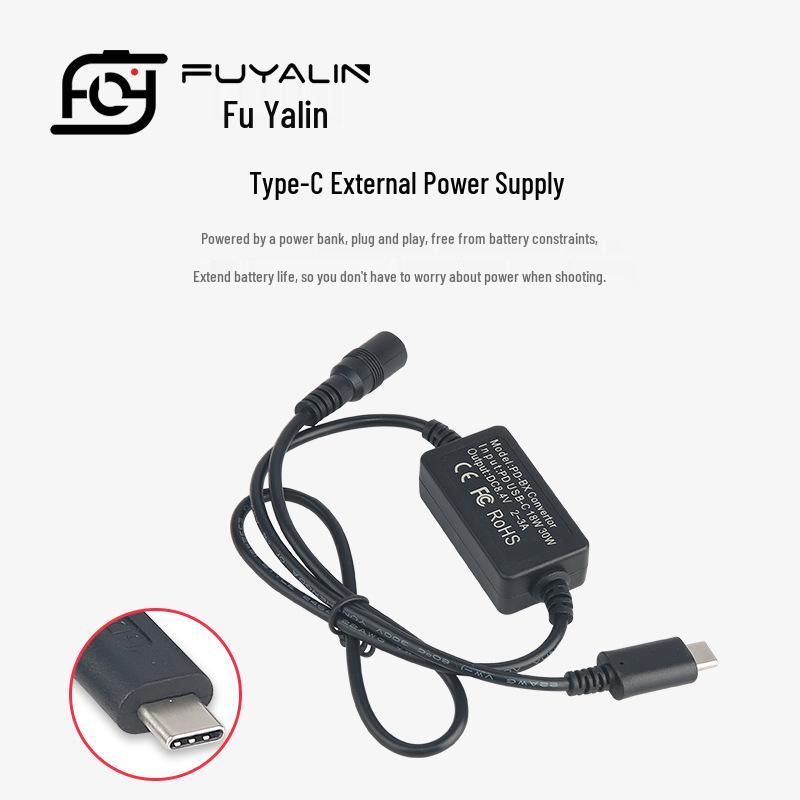 USB-C адаптер EP5A для Nikon D5100-D5500, P7800, аккумулятора EN-EL14