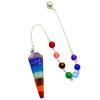 Gift Healing Crystal Fashion Jewelry Amulet New Design Reiki Pendulum Pendant