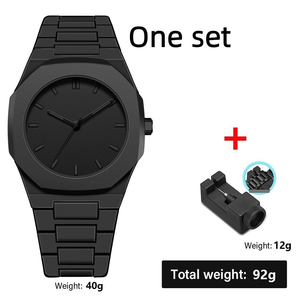 Lightweight Plastic Case Quartz Wristwatch Business Casual Watches  Simple Sports