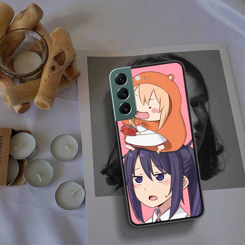 Химото! Чехол-телефон Umaru-chan для Samsung Galaxy S24 S22 Ultra S21 Plus S20 S23 FE S10 S10E S9 S8 S7 Edge Силиконовый Мягкий C