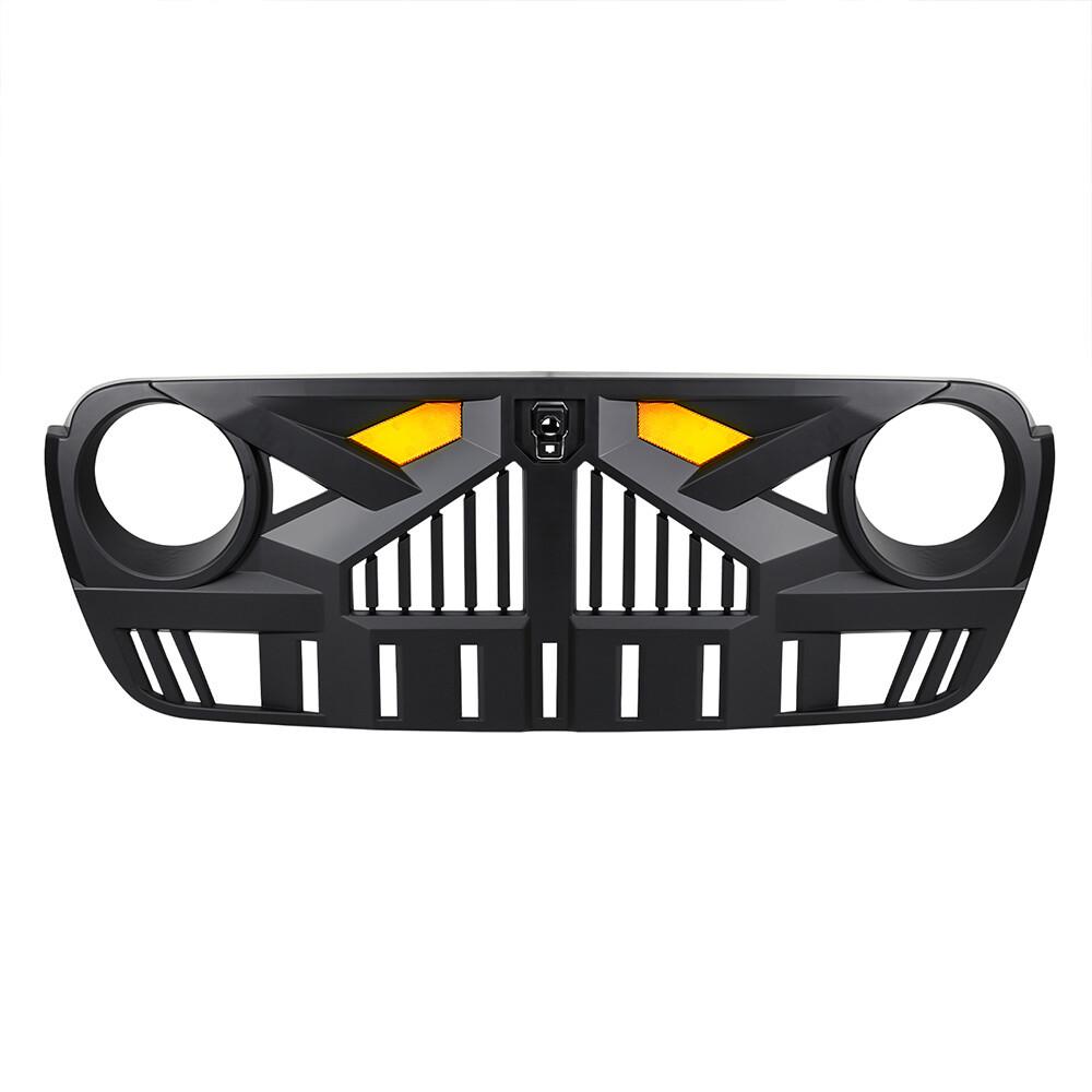 Детали для модификации решетки радиатора (aftermarket) для Jeep Wrangler JL 2018-2023 - Стиль Empire Indicator