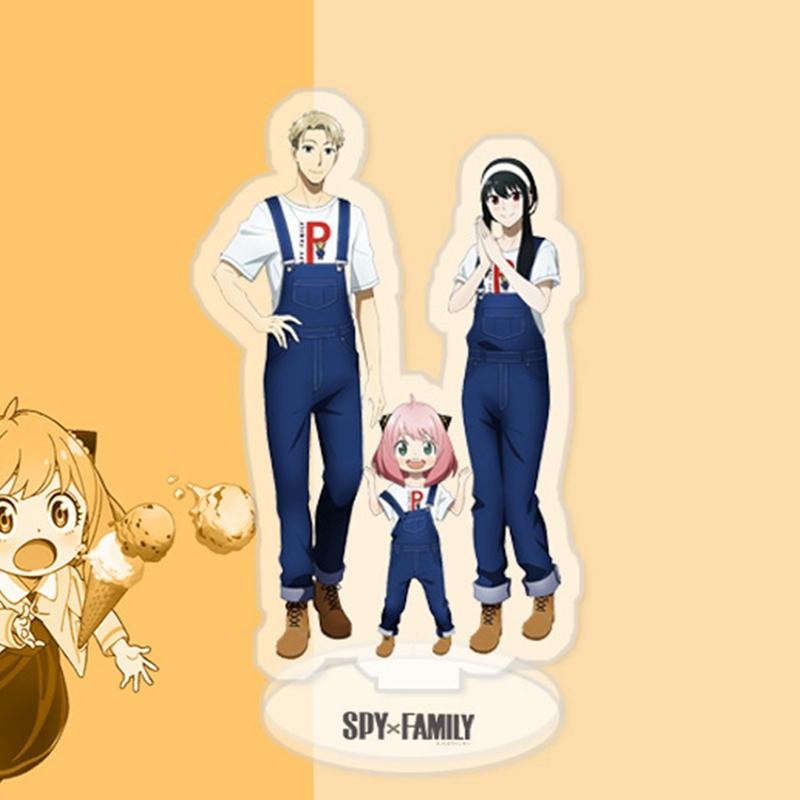 Фигурка аниме SPY X FAMILY, акриловая стоячая модель, настольный декор, подарочное украшение