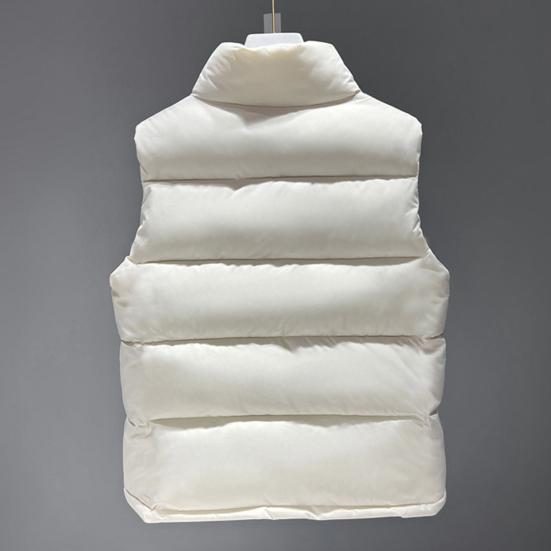 Женское зимнее пальто с карманами, застежкой-молнией, воротником-стойкой, без рукавов, однотонное, для активного отдыха