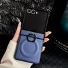Кожаный чехол-кольцо для Samsung Galaxy Z Flip 7 6 5 Fold, деловой, модный, для беспроводной зарядки Magsafe, защитная крышка