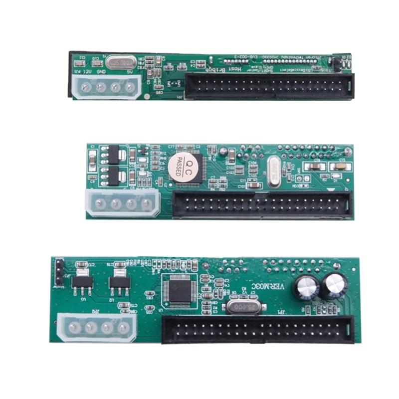 Карта IDE 40PIN на SATA Карта преобразования последовательного интерфейса SATA в параллельный для жестких дисков и записывающих устройств Адаптеры для ПК