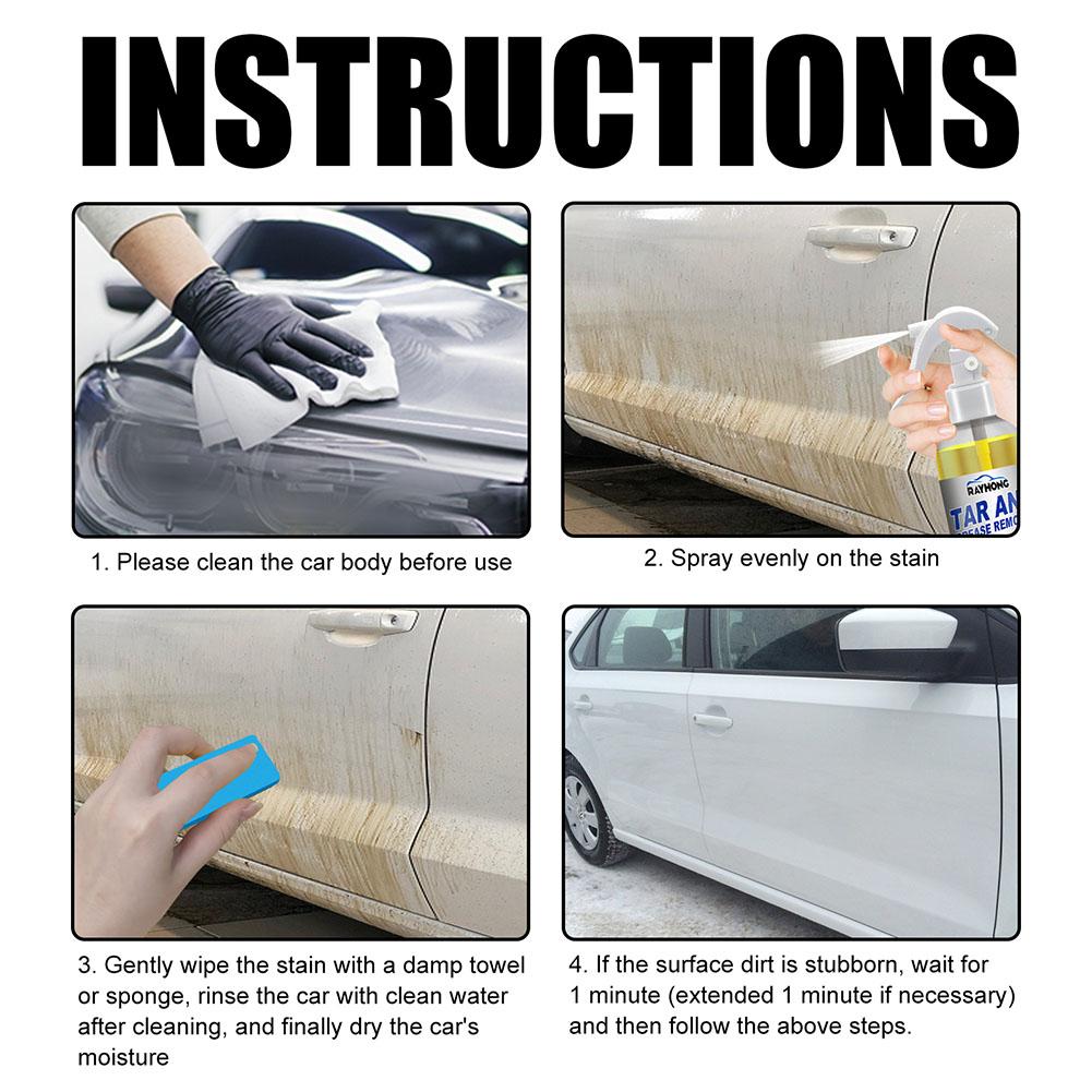 Спрей-смазка, обезжириватель, очиститель, автомобильное масло, смола, средство для удаления жира, растворитель, очиститель наружных поверхностей автомобиля, 100 мл, средство для удаления сока для автомобильной краски