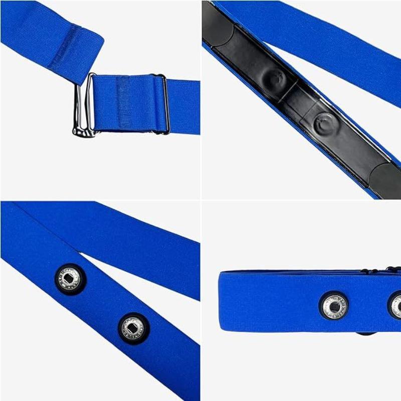 Heart Rate Chest Strap Replacement Strap, Adjustable Cycling Heart Rate Strap Elasticity, Compatible with Maijin Black Bird Jiaming