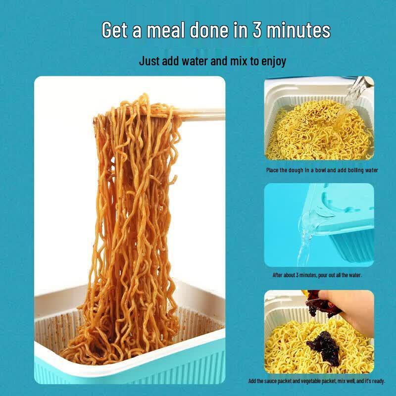Bailiang Instant Dry Noodles (6-Pack, Assorted Flavors)