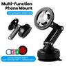 Foldable Vacuum Suction Phone Mount Magnetic Mobile Phone Support  Vehicle Interior