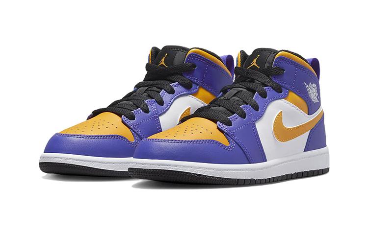 Jordan 1 Mid Lakers PS DQ8424-517