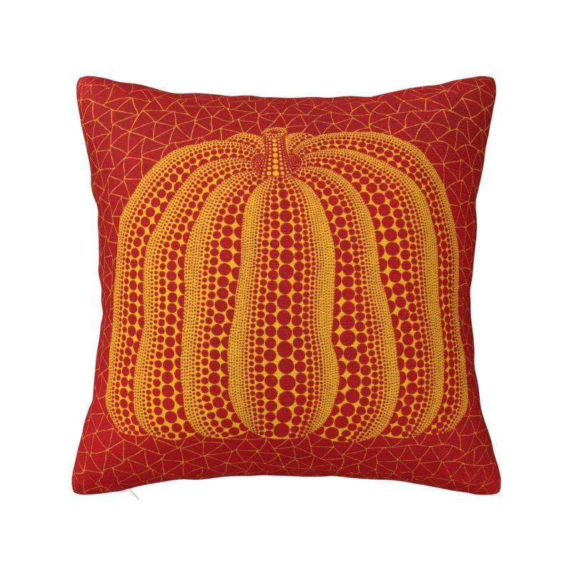 Yayoi Kusama Pumkin Abstract Art Modern Throw Pillow Covers Decoration Cushions for Sofa