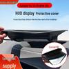 Защитная крышка для HUD-дисплея BMW X5L: Изогнутый дизайн 6D, Защита от царапин, Антибликовый салонный аксессуар.