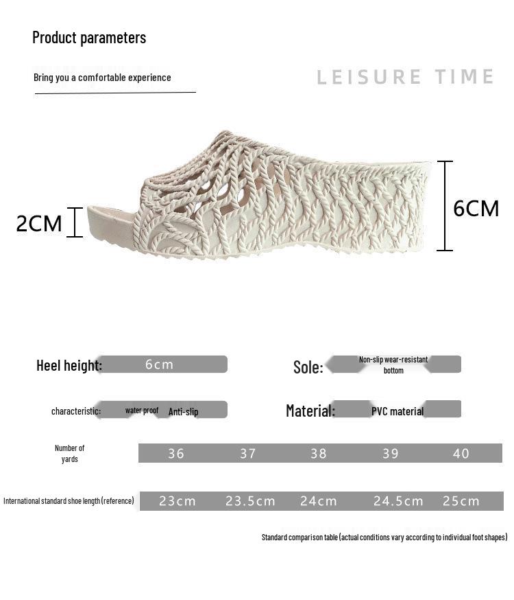 Трендовые женские летние сандалии на толстой подошве, увеличивающие рост, 2025