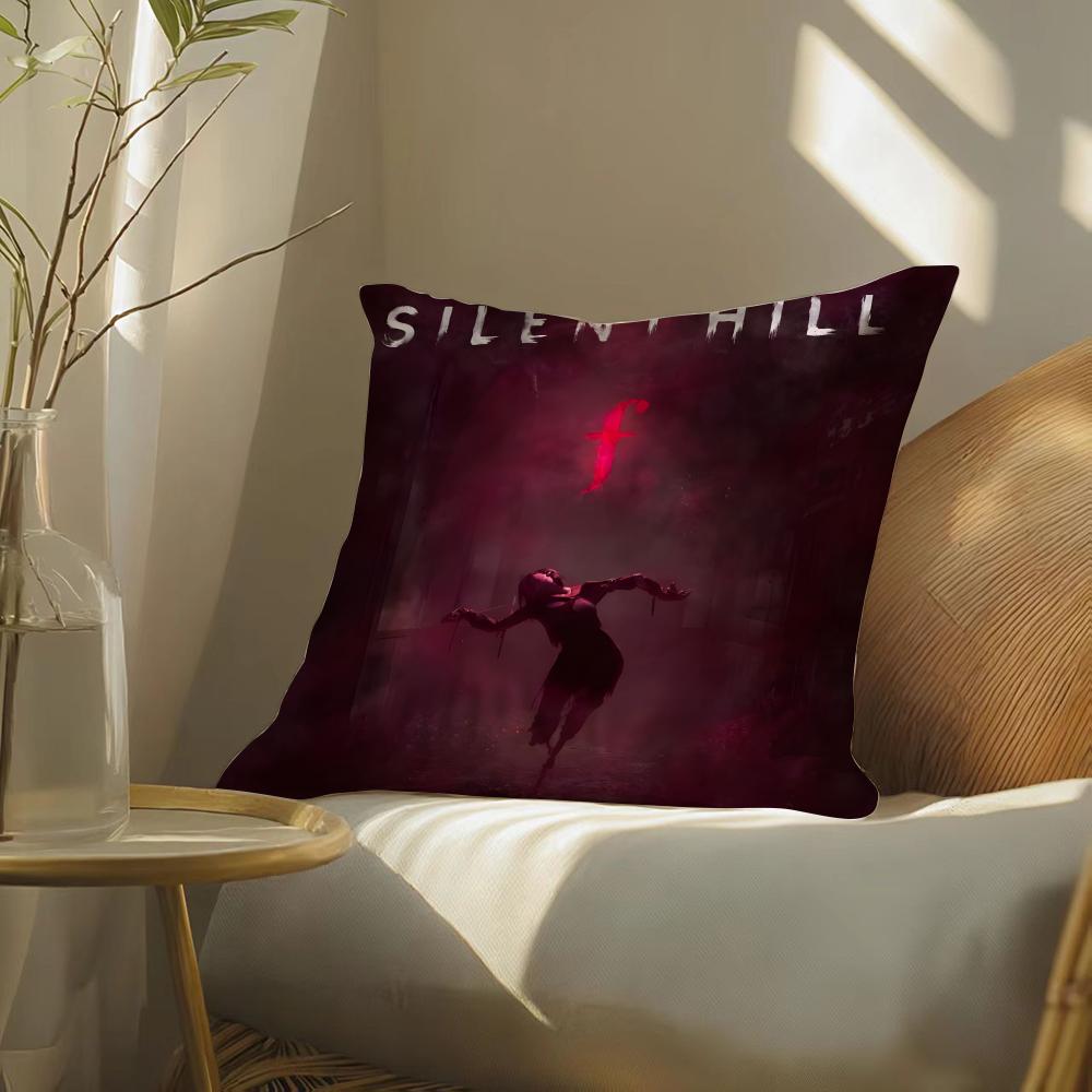 Honor Art SSilent Hill FS Красивая Наволочка Двусторонняя Плюшевая Подушка для Дивана Чехлы Органический Дышащий Невидимая Молния