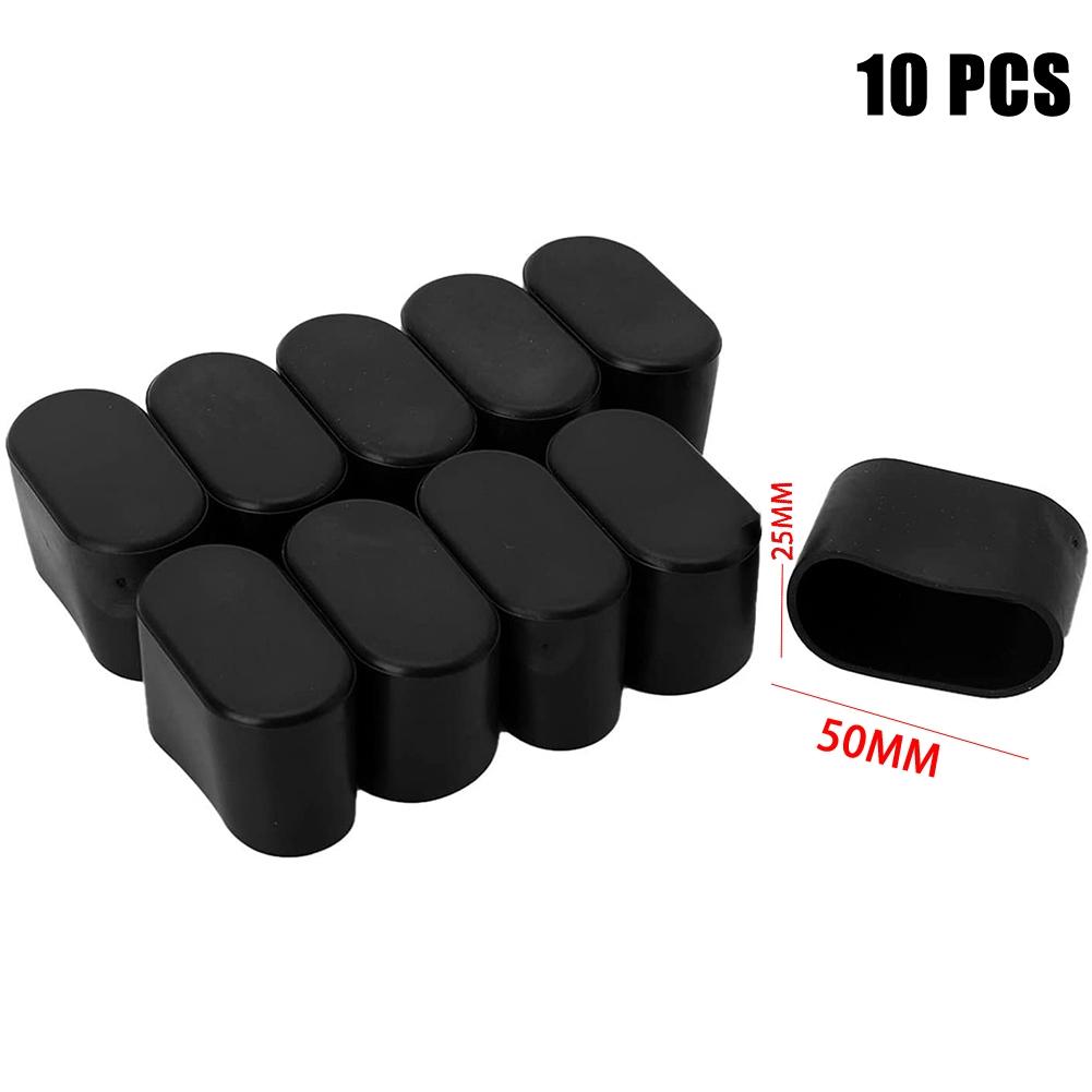 Oval Covers Chair Leg Cap Floor Protectors For Outdoor Home Supplies